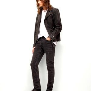 ALL SAINTS  Rex Slim W34 Black Washed